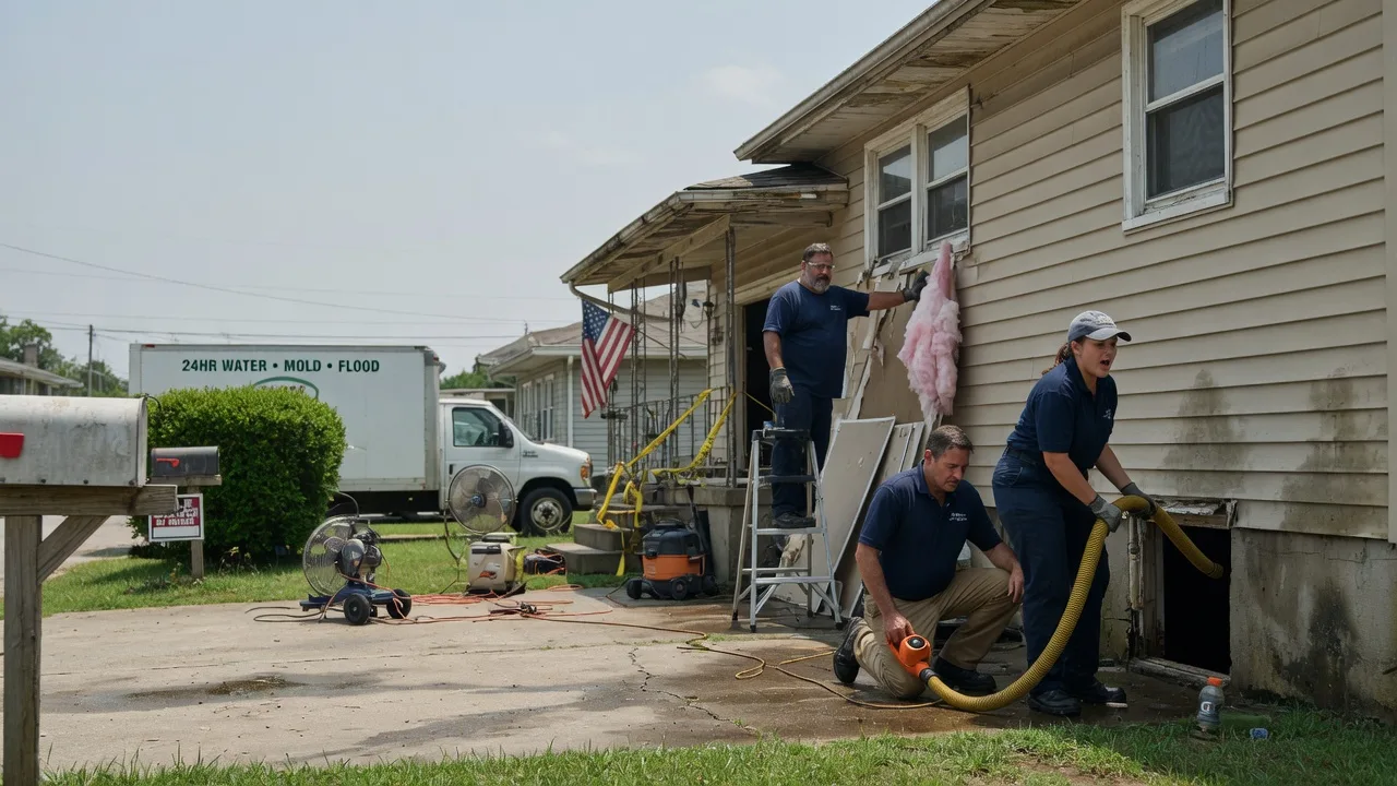 Water Damage Repair in Garland, PA near me